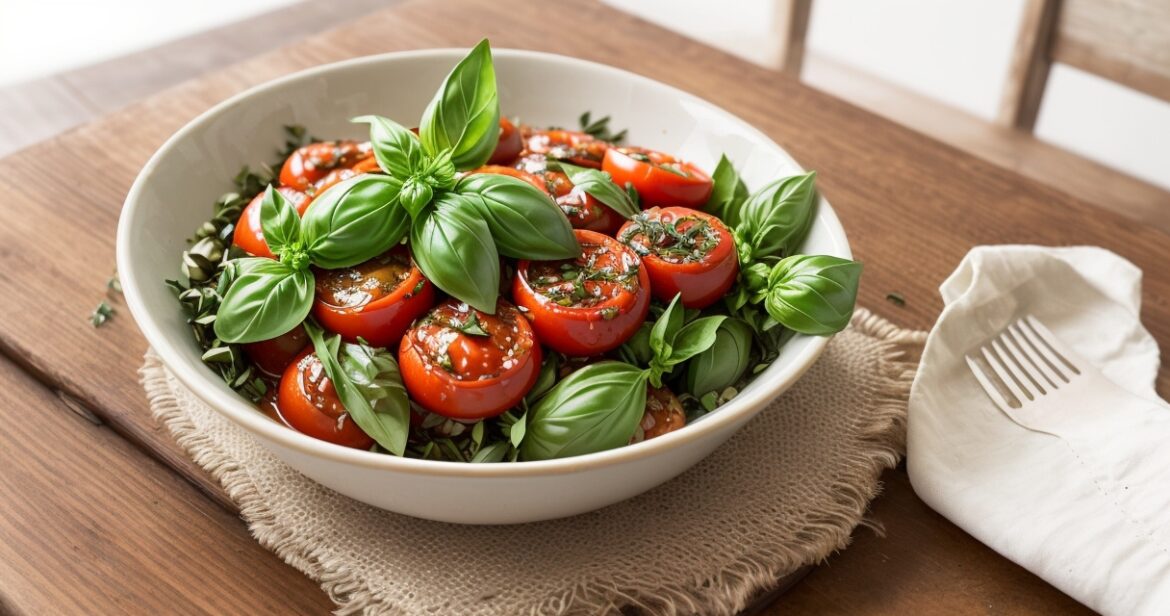 Šviežių pomidorų padažo receptas vasariškiems patiekalams