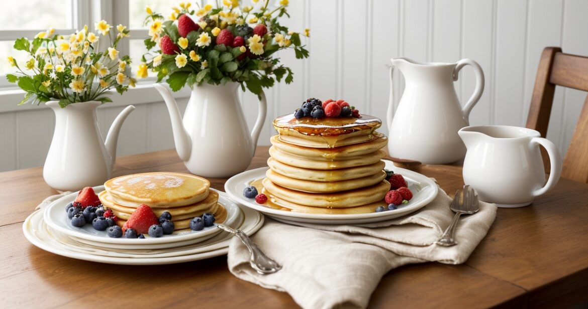 Storių blynų receptas su pienu minkštiems pusryčiams